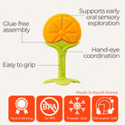 Innobaby Teethin SMART EZ Grip Fruit Teether - innobaby