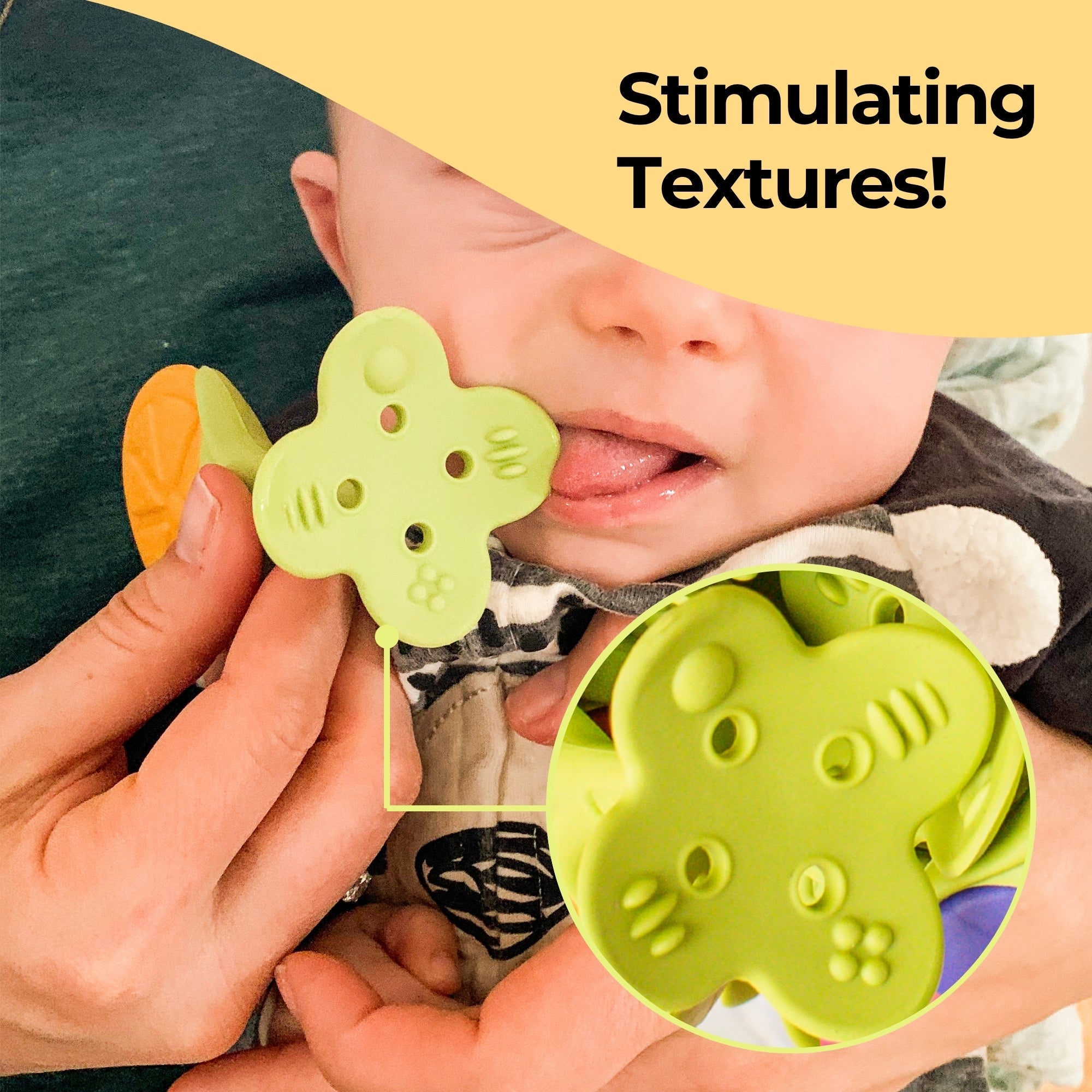 Innobaby Teethin SMART EZ Grip Fruit Teether - innobaby