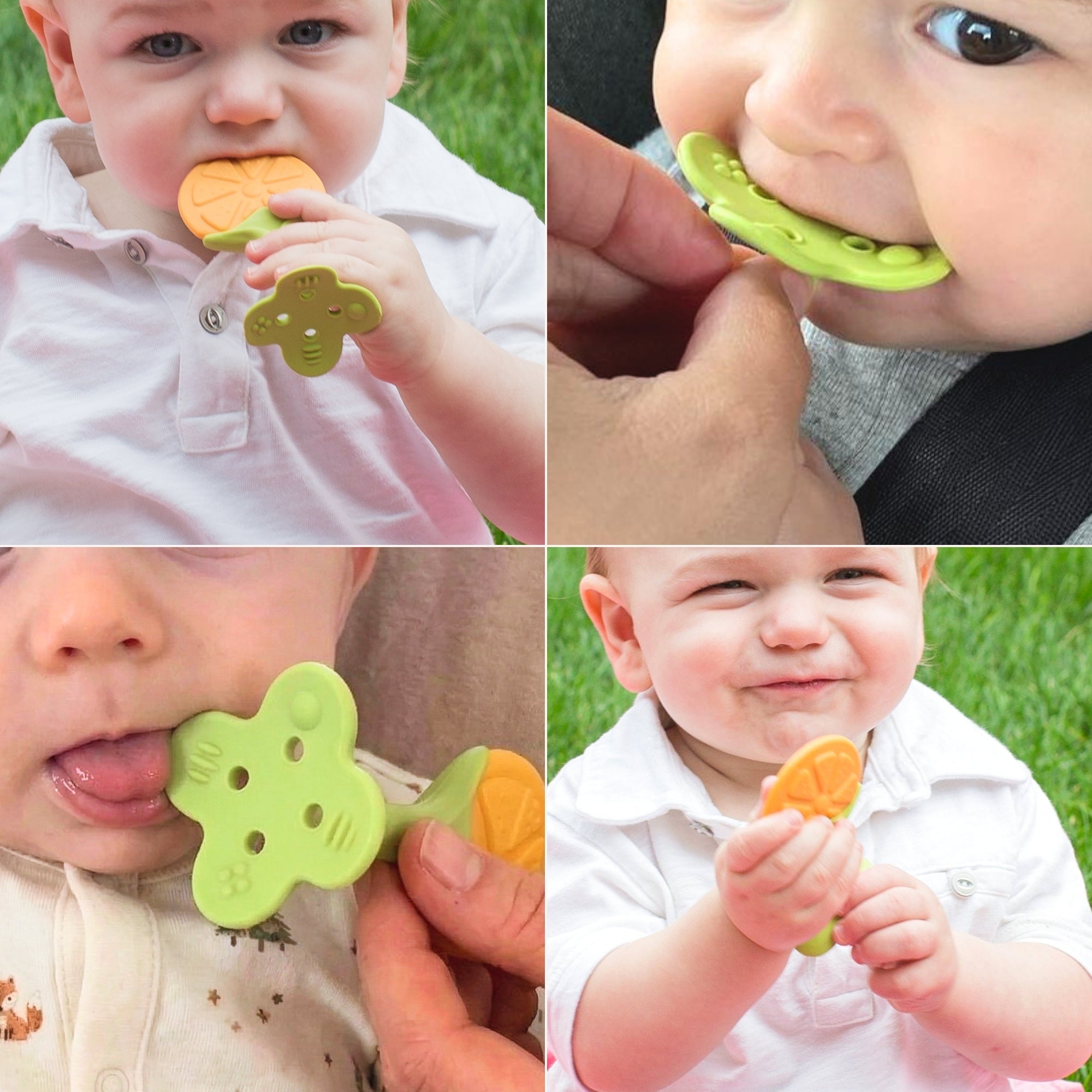 Innobaby Teethin SMART EZ Grip Fruit Teether - innobaby