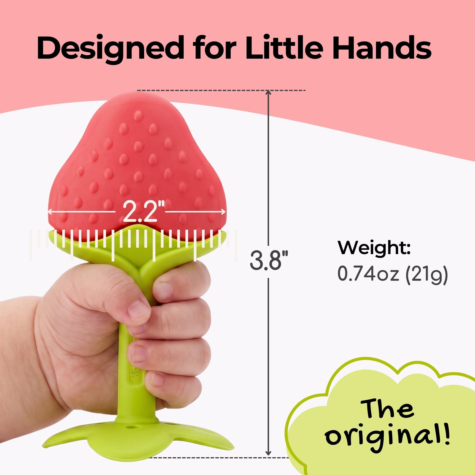 Innobaby Teethin SMART EZ Grip Fruit Teether - innobaby