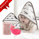 🎁 Soothing Spa Bath Bundle – Silicone Scrub, Massage mitt & Hooded Towel (100% off) - innobaby