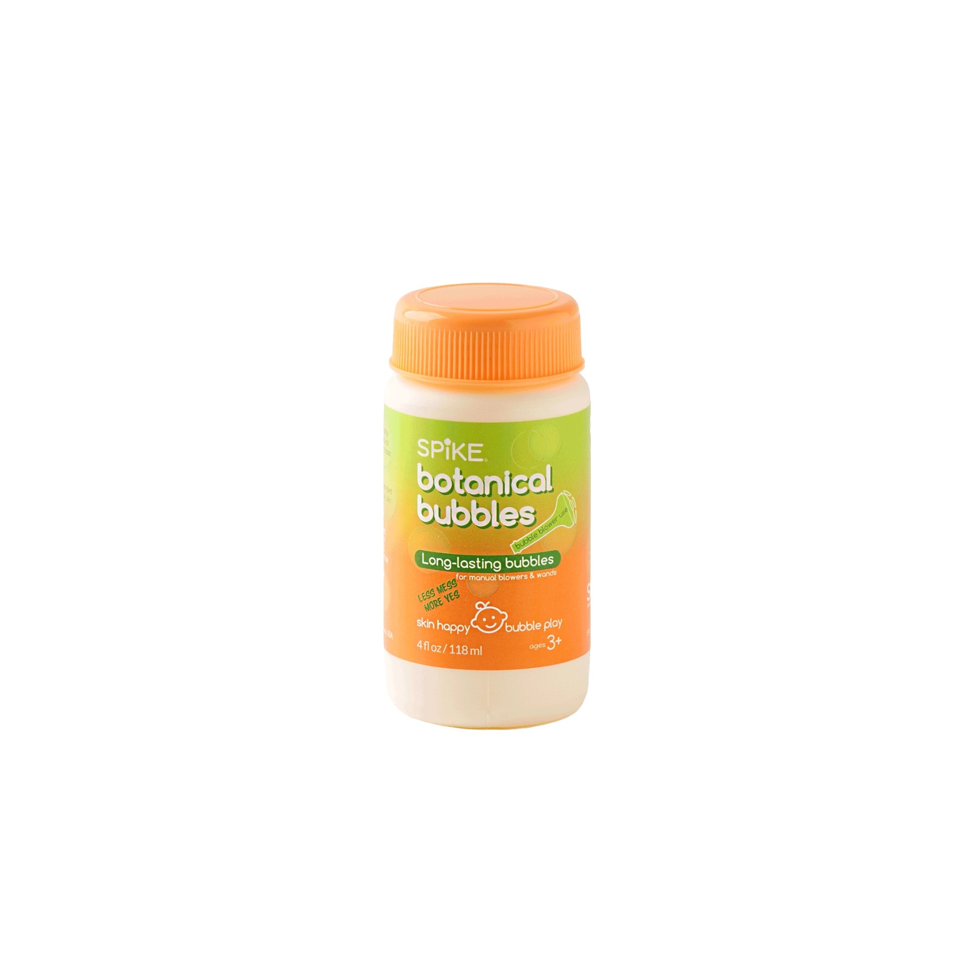 Spike Botanical Bubbles 4 fl oz Refill for Bubble Blower Use - innobaby