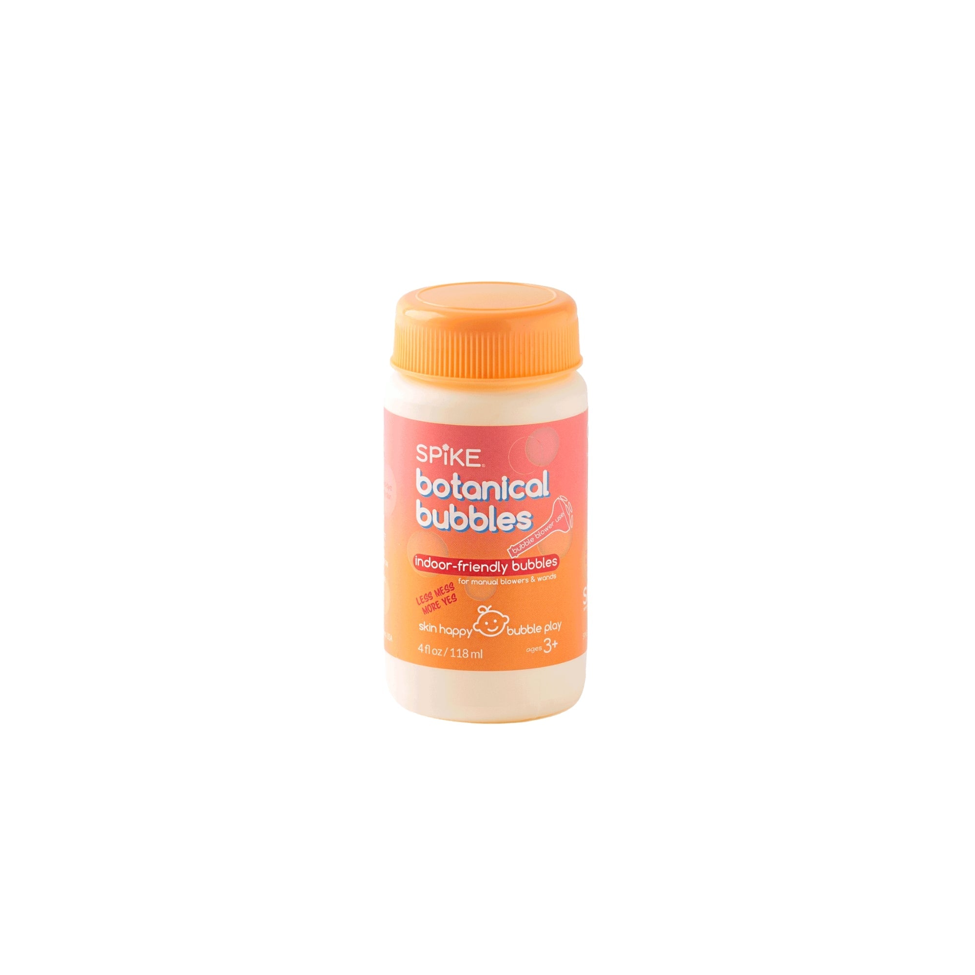 Spike Botanical Bubbles 4 fl oz Refill for Bubble Blower Use - innobaby