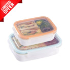 Stainless Divided Snackbox & Lunchbox Set - innobaby