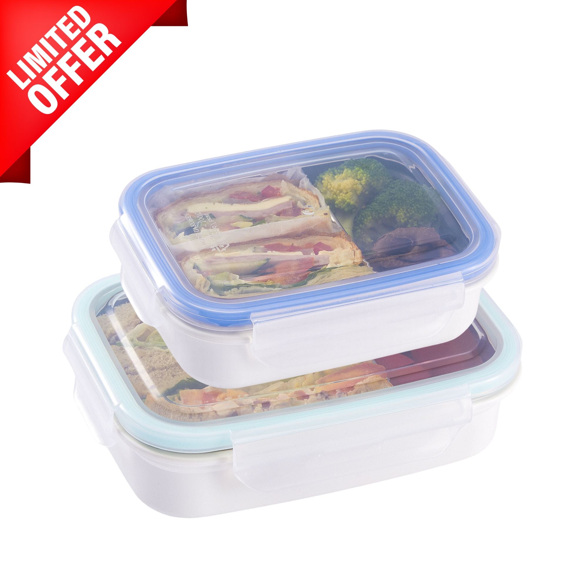 Innobaby Stainless Steel Divided Snackbox and Lunchbox Set – innobaby