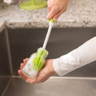 all-groups 2-in-1 Silicone Bottle Brush - innobaby