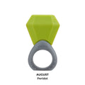 Teethin' Smart Birthstone Ring Teether - August(Peridot)