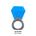 Teethin' Smart Birthstone Ring Teether - December(Blue Topaz)