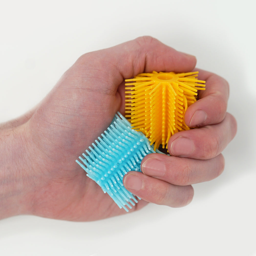 Spike Silicone Fidget Tactile Pencil GRIPPER / Party Pack 8 Assorted Colors