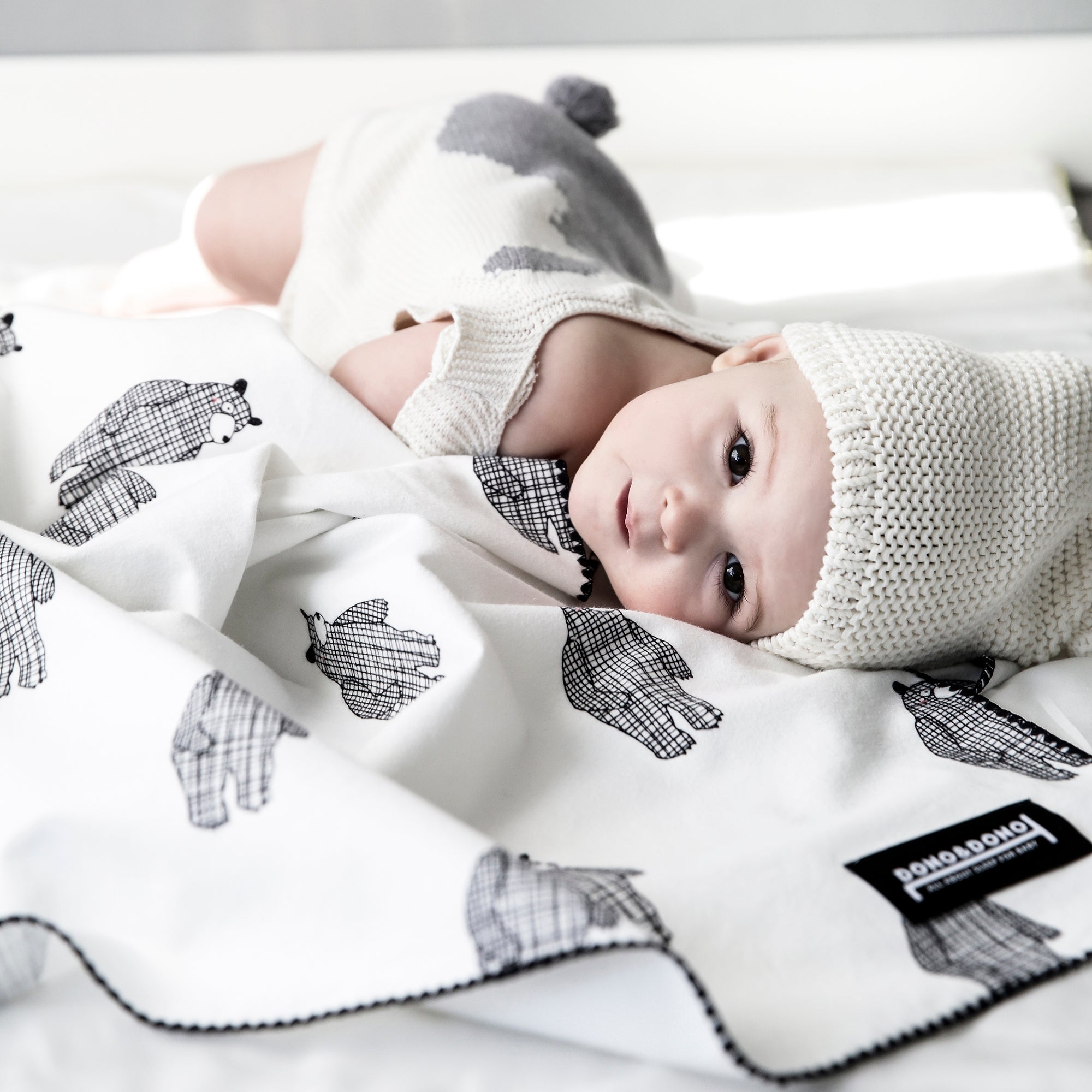 Dono & Dono Cotton Flannel Baby Blanket - innobaby