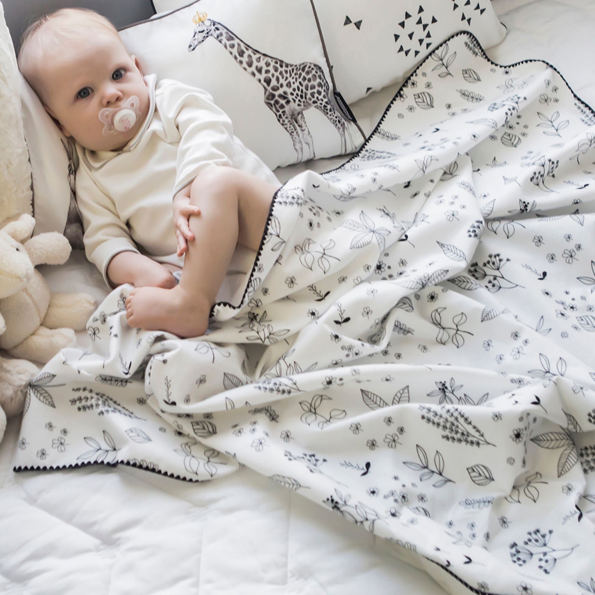 Dono & Dono Cotton Flannel Baby Blanket - innobaby