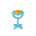 EZ Grip Flower Rattle Teether / Oral Sensory Developmental Toy - innobaby
