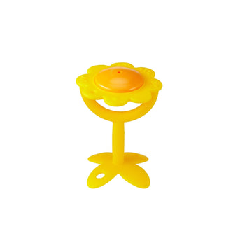 EZ Grip Flower Rattle Teether / Oral Sensory Developmental Toy - innobaby