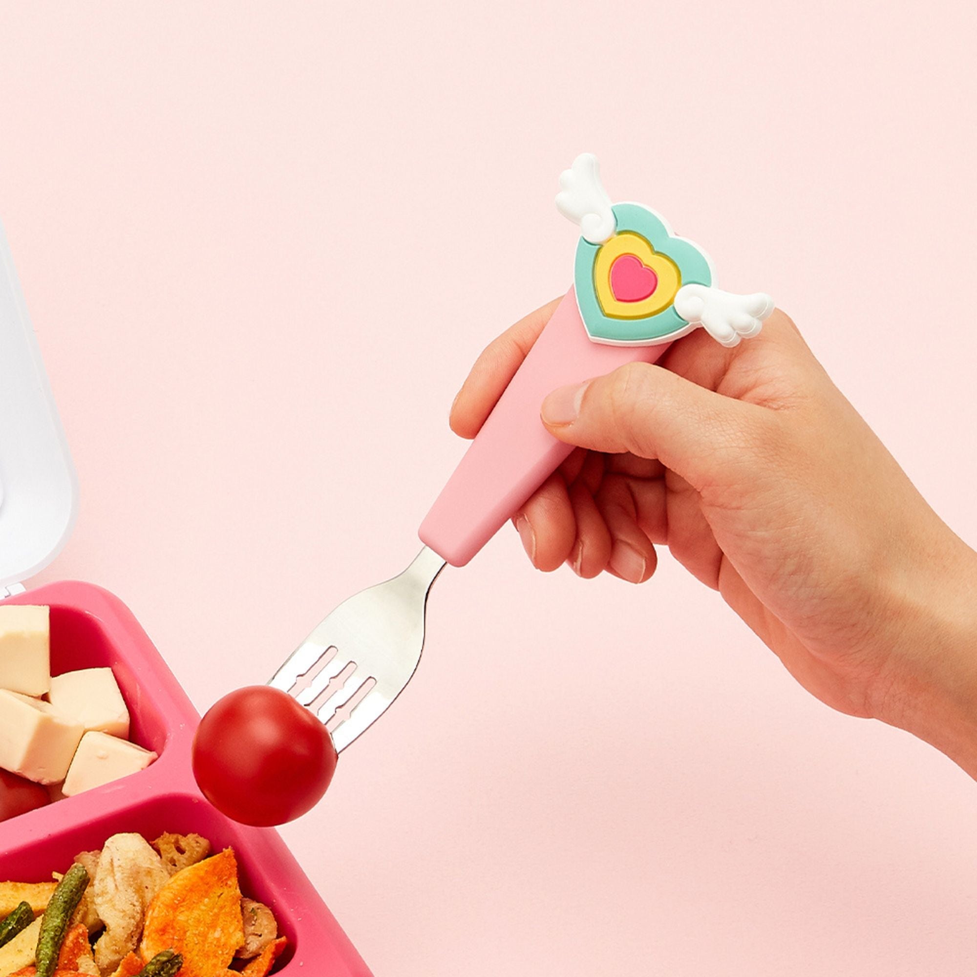 FLEXWARE Spoon & Fork w/ Charms – innobaby