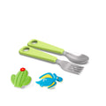 FlexWarez Kids Spoon & Fork Set w/ Charmz - innobaby