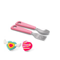 FlexWarez Kids Spoon & Fork Set w/ Charmz - innobaby