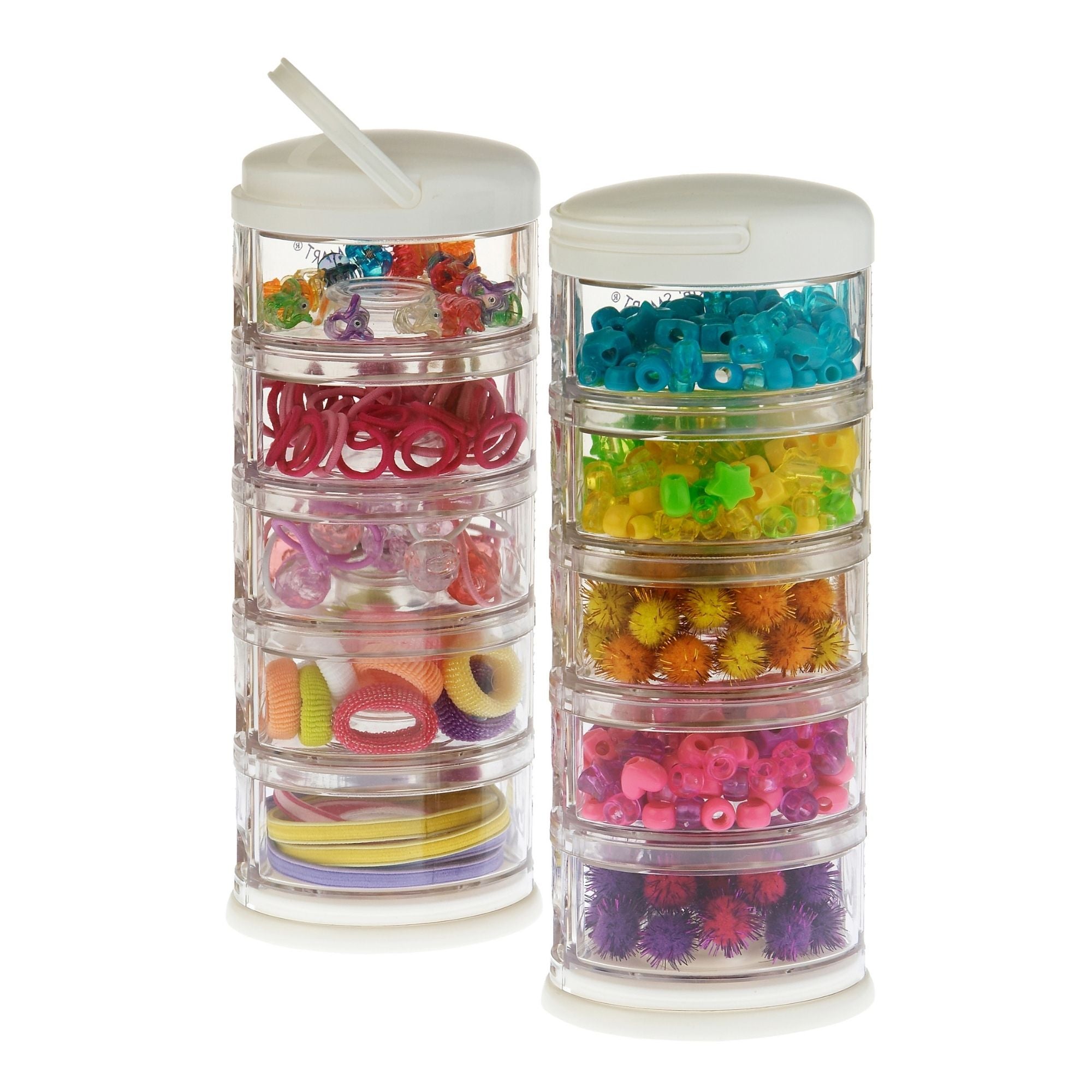 Innobaby Packin' Smart Storage System – 5-teiliges Stapelbares Aufbewahrungsset, Blueberry Sorbet