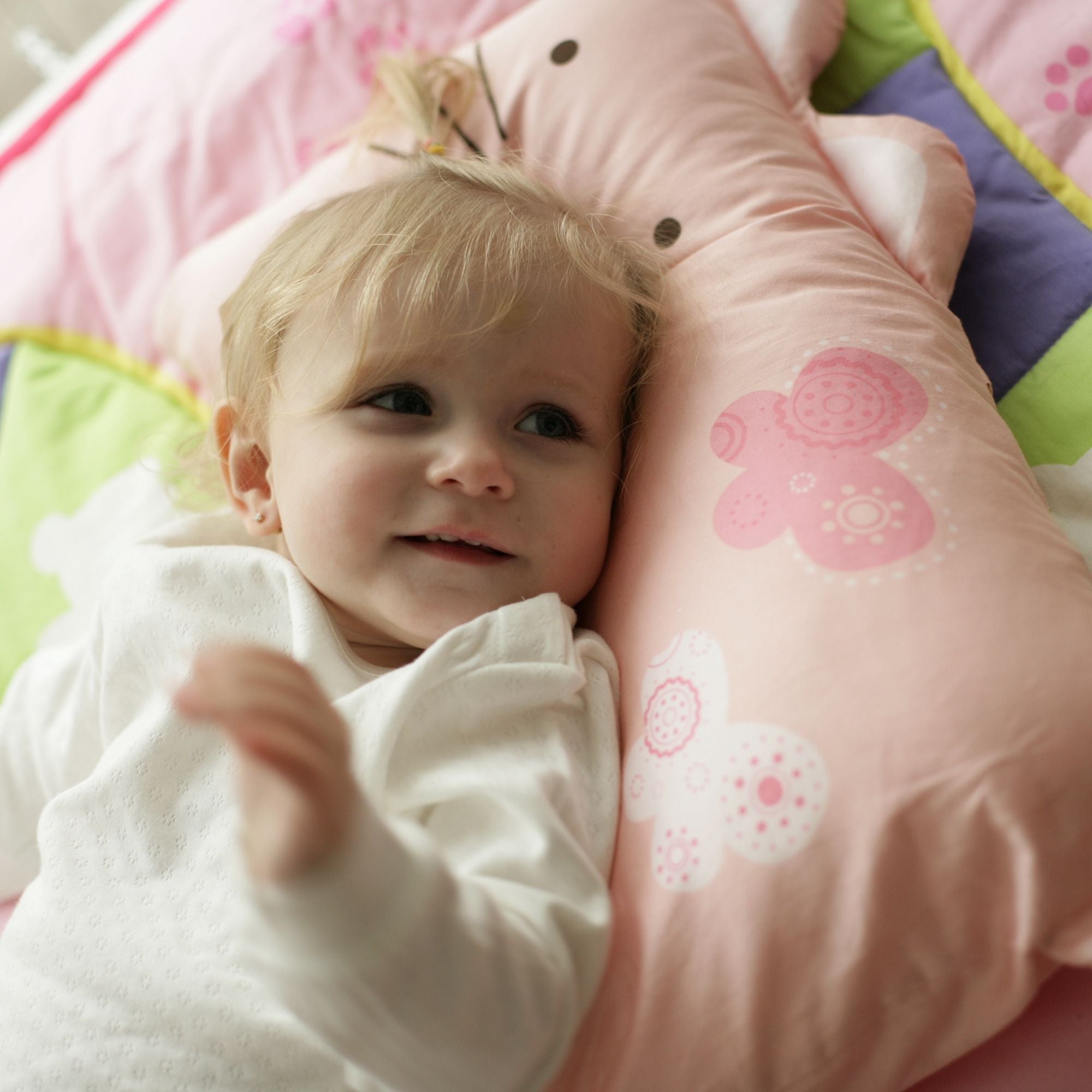 Milo & Gabby Original Animal 3D Toddler Pillowcase for Babies and