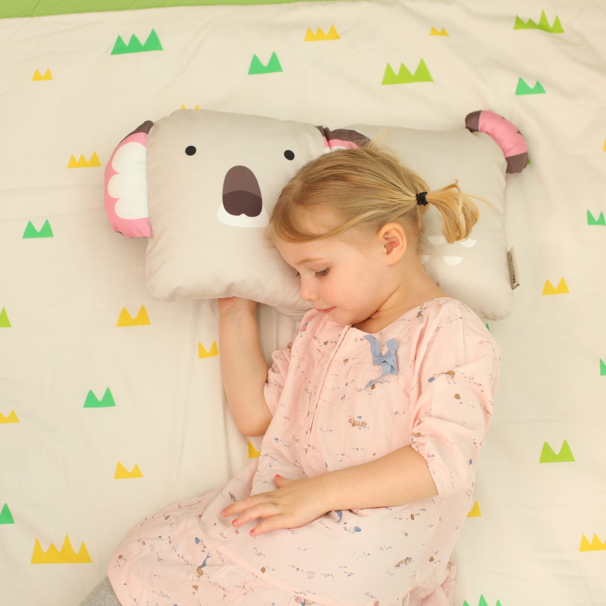 Milo & Gabby Original Animal 3D Toddler Pillowcase for Babies and