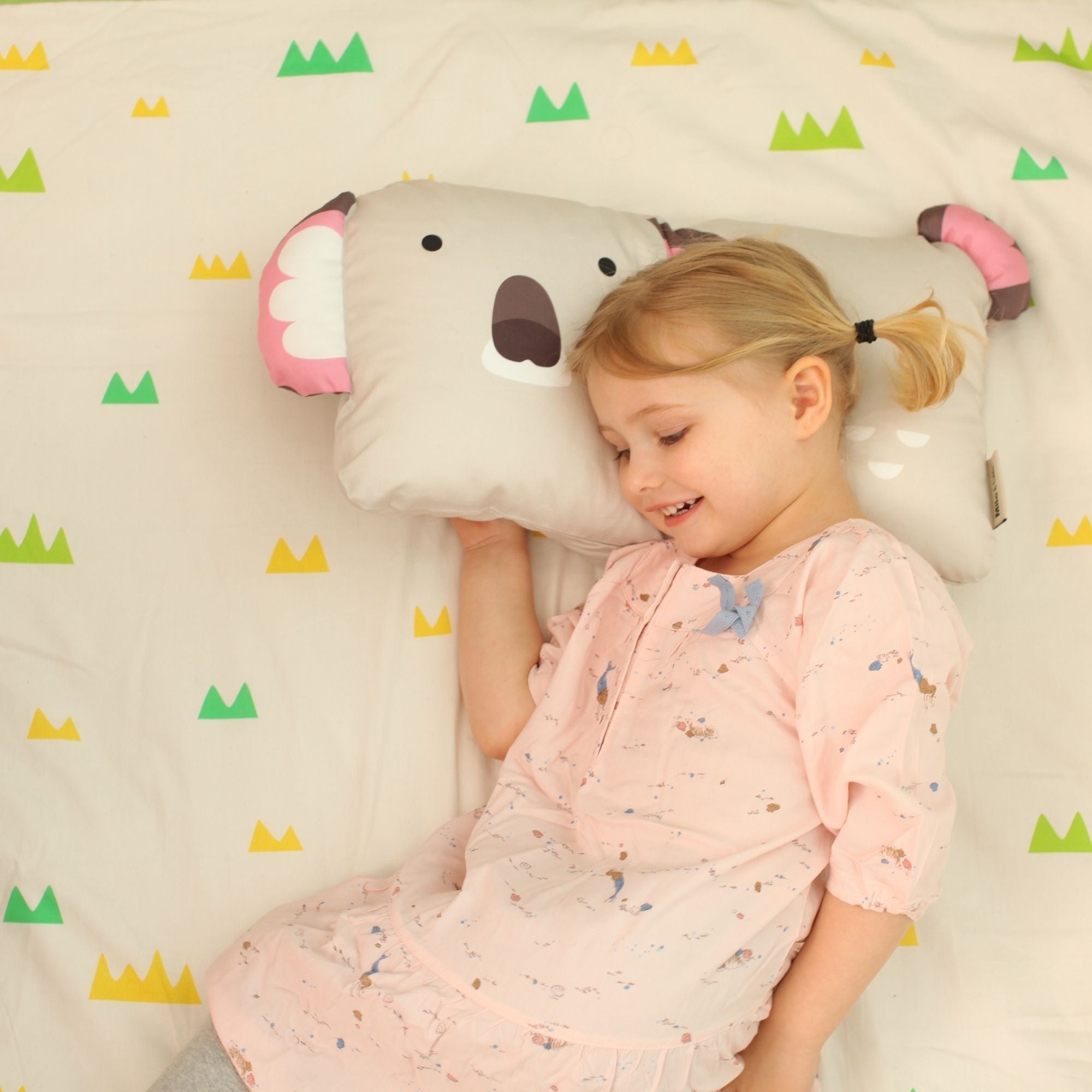 Milo & Gabby Original Animal 3D Toddler Pillowcase for Babies and