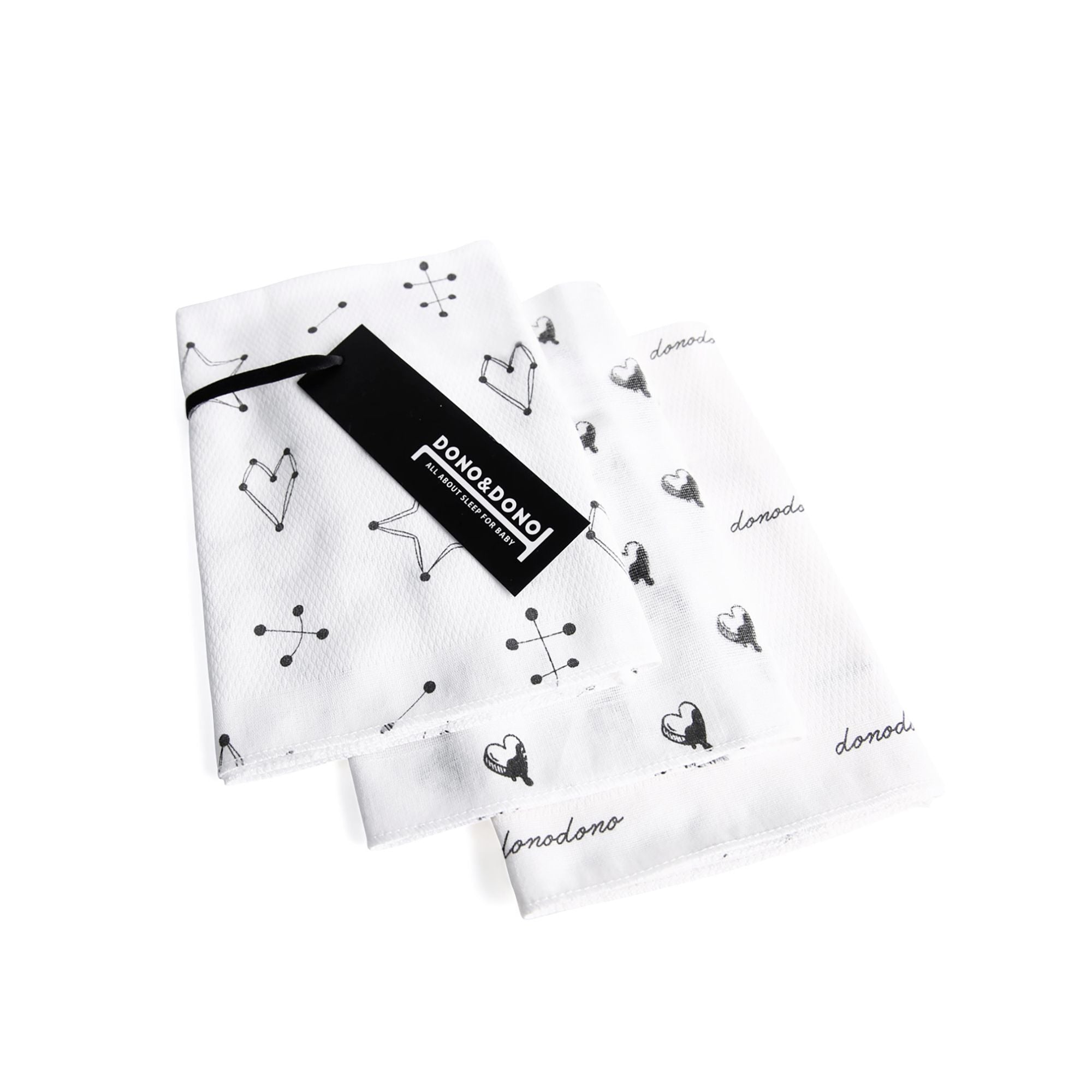 Mini Muslin Squares / 10 Pack Assorted - innobaby