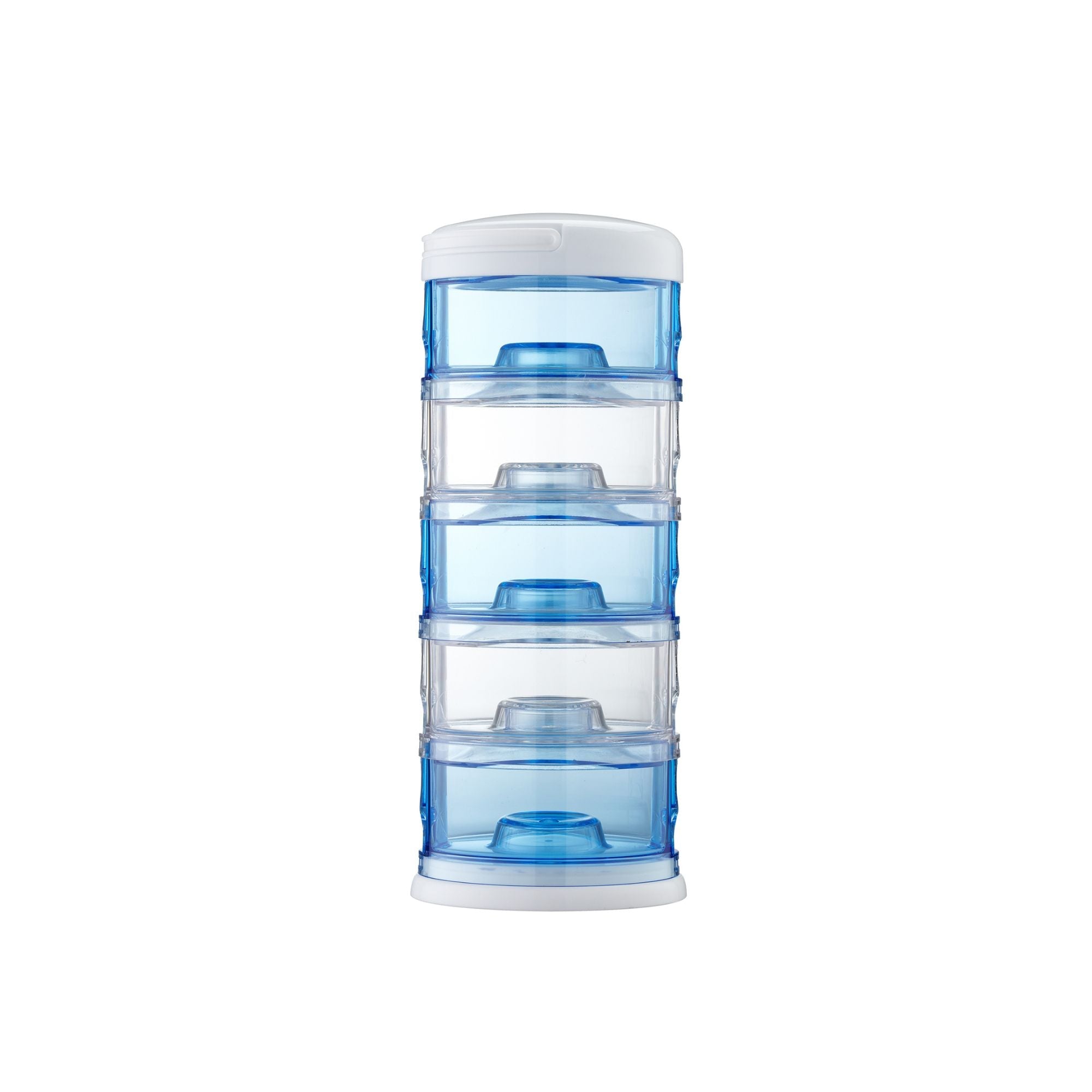 Packin' SMART Stackables 5 Tier Essentials - Blue - innobaby