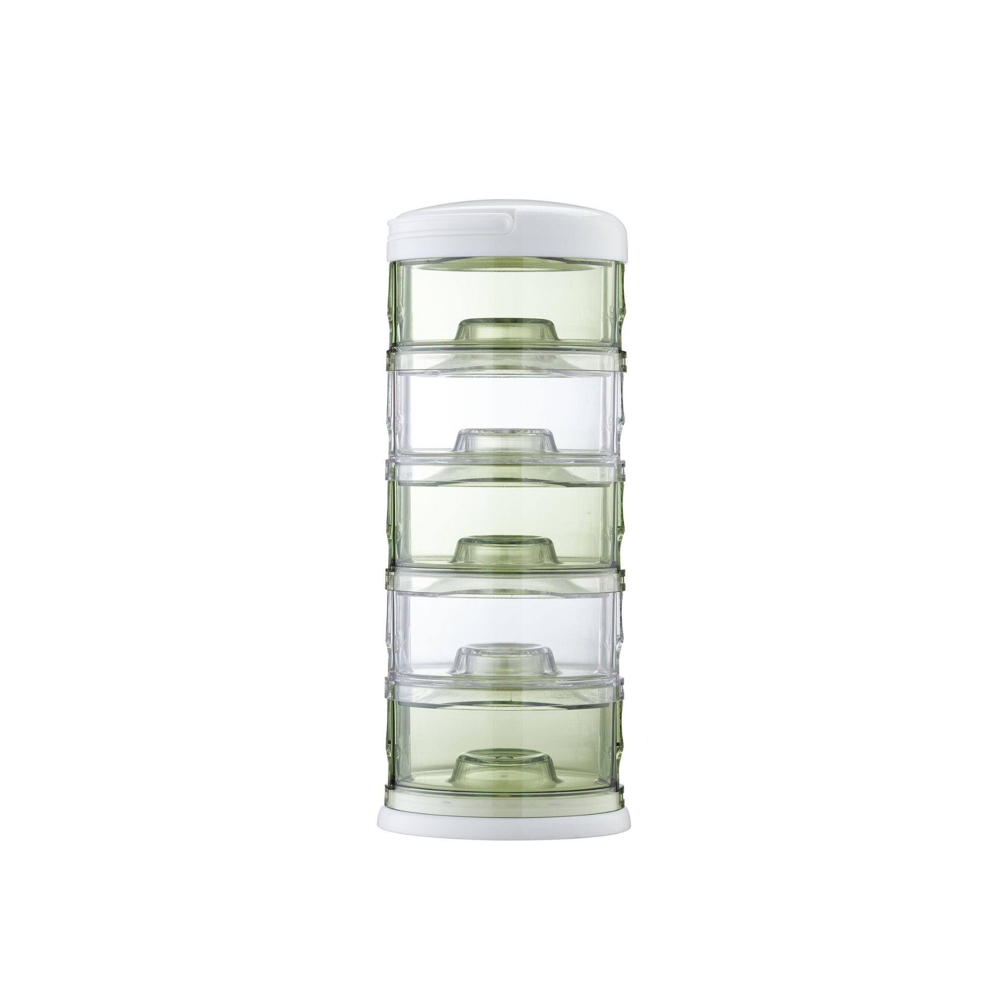 Packin' SMART Stackables 5 Tier Essentials - Green - innobaby