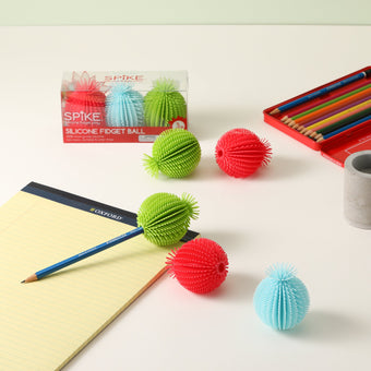 SPIKE Sensory Fidget Ball / 3 Pack - innobaby